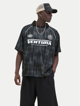 Jack & Jones Jack & Jones Поло Retreat 12277379 Чорний Loose Fit