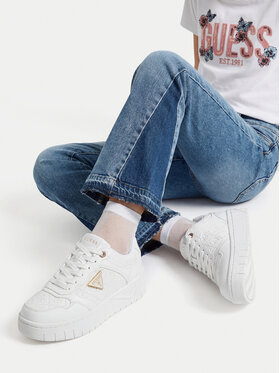 Guess Снікерcи Guess CEOWB-BIC-GG-68-SS Білий
