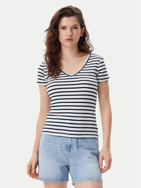 Tommy Jeans Tommy Jeans T-Shirt Essential DW0DW17385 Dunkelblau Slim Fit