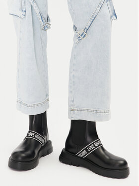 LOVE MOSCHINO Chelsea cipele LOVE MOSCHINO JA24104G1LIA0000 Crna