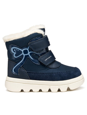 Geox Kozačky Geox B Willaboom B A B565AA 0FU22 C4002 M Tmavomodrá