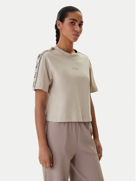 Guess Guess Camiseta V3RI08 I3Z14 Beis Regular Fit