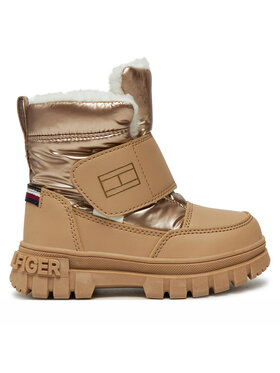 Tommy Hilfiger Snehule Tommy Hilfiger Fur Boot T1A5-33605-1695 M Béžová