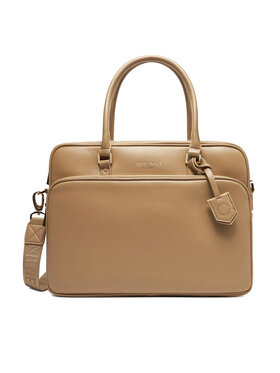 Nine West Taška na laptop Nine West CEO-EMMA-LA482-2847 Béžová