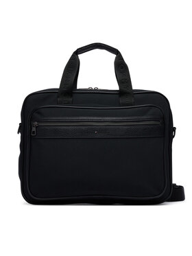 Tommy Hilfiger Laptoptáska Tommy Hilfiger Th Repreve Computer Bag AM0AM14445 Fekete