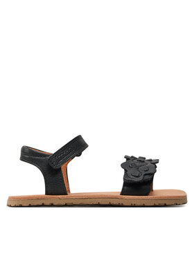 Froddo Sandále Froddo Barefoot Flexy Flowers G3150265-4 M Čierna