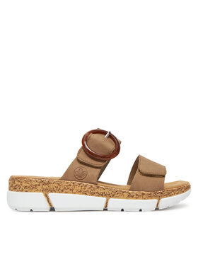 Rieker Nazouváky Rieker V2392-62 Béžová