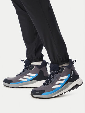 adidas Трекінгові черевики adidas Terrex Anylander Mid Rain.Rdy Hiking Shoes JR6593 Сірий