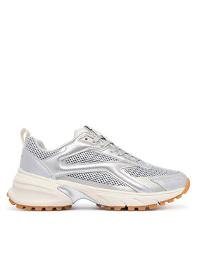 Calvin Klein Sneakers Calvin Klein Hike Runn Ck Stripe Mesh-Lth Met HW0HW03251 Gri
