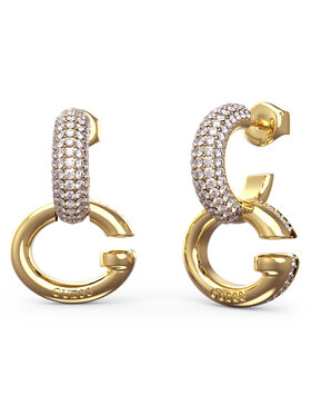 Guess Náušnice Guess JUBE04 521JW Zlatá