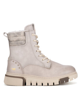 Mustang Šnurovacia obuv Mustang 1502-601-243 Sivá