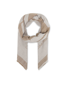 Calvin Klein Marama Calvin Klein Calvin Chambray Square Scarf LV04F8085G Bež