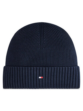 Tommy Hilfiger Cepure Tommy Hilfiger Flag AM0AM12796 Tumši zils