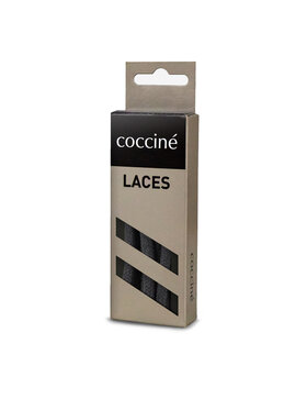 Coccine Šnúrky do topánok Coccine SZNUROWADŁA 75 cm F3 BAWEŁNIANE v.AZ Čierna
