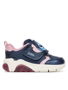 Geox Sneakersy Geox J Fadinlight J56M4F 054AJ C0694 M Tmavomodrá