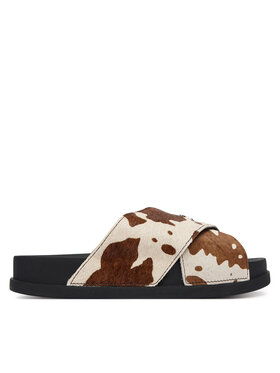 Tommy Jeans Chanclas Tommy Jeans Tjw Comfort Slides Calf Hair EN0EN02941 De color