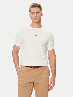 Gant Gant Camiseta Small Graphic 2003343 Écru Regular Fit