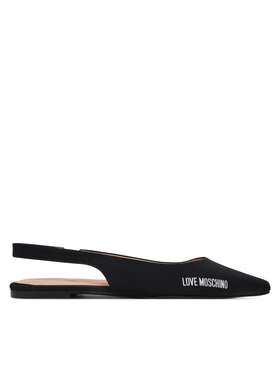 LOVE MOSCHINO Baleríny LOVE MOSCHINO JA11021G0MIM0000 Černá
