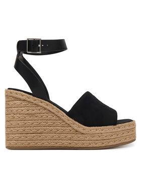 Calvin Klein Espadrilles Calvin Klein Wedge Espad 70 Neopr Mg HW0HW03014 Fekete