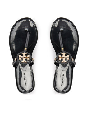Tory Burch Джапанки Tory Burch Mini Miller Flat Thong 51148678 Черен