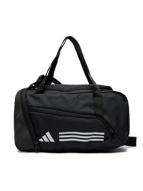 adidas Krepšys adidas Essentials 3-Stripes Duffel Bag IP9861 Juoda