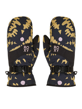 Roxy Лижні рукавиці Roxy Jetty Mitt ERJHN03266 Чорний