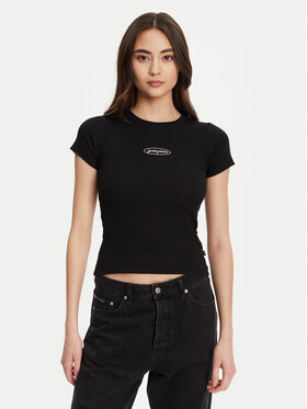 Guess Jeans Guess Jeans Футболка W5YP37 KA0H1 Чорний Slim Fit