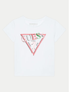 Guess Guess Футболка K5RI16 K6YW4 Білий Regular Fit