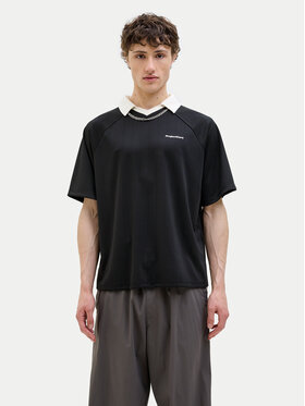 Jack & Jones Jack & Jones Поло Lido 12276758 Чорний Loose Fit
