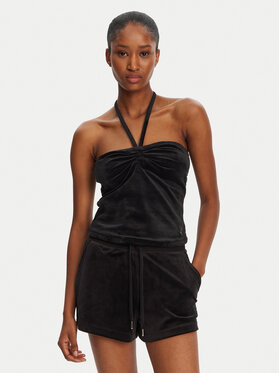 Juicy Couture Juicy Couture Топ JCWCT125325 Чорний Slim Fit