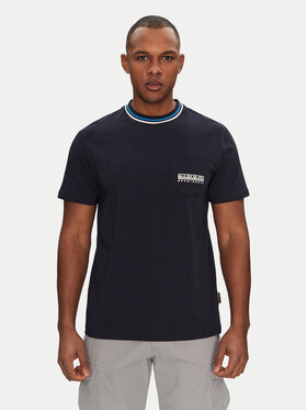 Napapijri Napapijri T-Shirt S-Murlo NP0A4IEJ1761 Dunkelblau Regular Fit