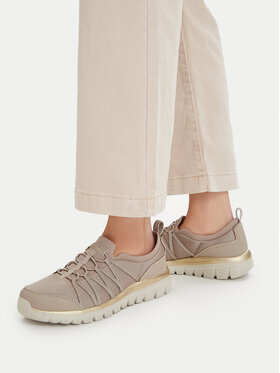 Skechers Снікерcи Skechers Graceful 100888/TPGD Бежевий