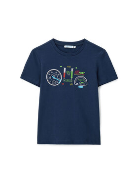 Original Marines Original Marines T-shirt DFP2249CM Tamnoplava Regular Fit