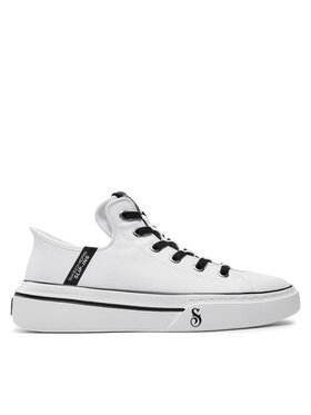 Skechers Sneakersy Skechers Snoop One-Boss Life Canvas 251026/WBK Bílá