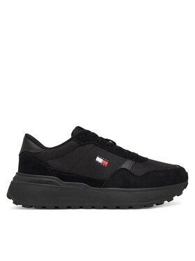 Tommy Jeans Sneakers Tommy Jeans Modern Runner Mix EN0EN03100 Schwarz