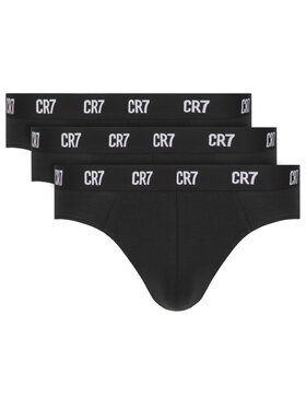 Cristiano Ronaldo CR7 Cristiano Ronaldo CR7 Комплект трусів Main Basic Brief 3-Pack 8100-66-900 Чорний