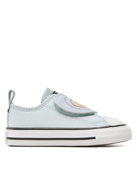 Converse Plátenky Converse Chuck Taylor All Star Heart Strap Easy-On A08380C Sivá