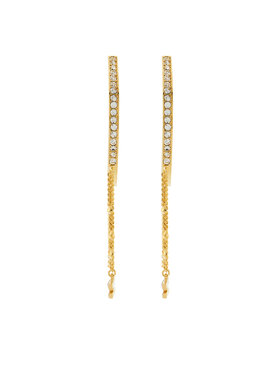 Elisabetta Franchi Ausskari Elisabetta Franchi OR-28-A47E2-V250 Zelta