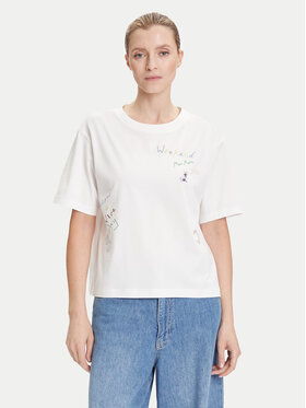 Weekend Max Mara Weekend Max Mara Camiseta Acline 2525976051 Blanco Regular Fit