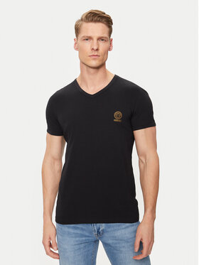 Versace Versace Camiseta AUU01004 Negro Regular Fit