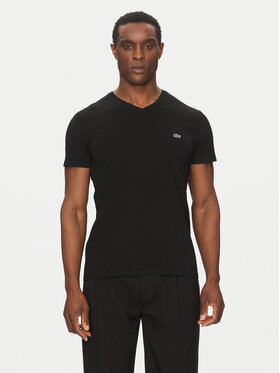 Lacoste Lacoste Футболка TH6710 Чорний Regular Fit