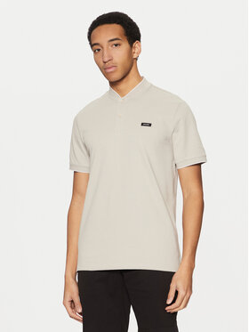 Calvin Klein Calvin Klein Polo K10K114139 Beis Regular Fit
