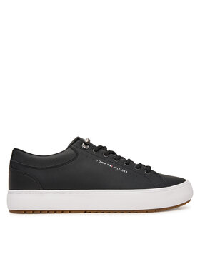 Tommy Hilfiger Sneakers Tommy Hilfiger Harlem Lth Vulc Cleat Winter FM0FM05950 Nero
