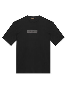 Napapijri Napapijri Camiseta S-New Box Logo NP0A4IFY Negro Loose Fit