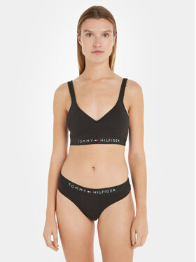 Tommy Hilfiger Tommy Hilfiger Tanga UW0UW04146 Fekete