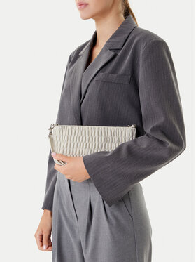 Calvin Klein Jeans Táska Calvin Klein Jeans Rouched Zip Top Bag LV04K3090G Ekru