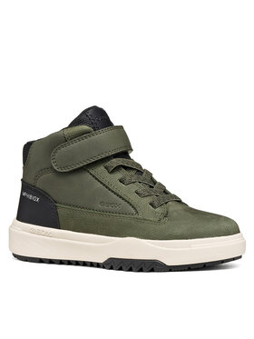 Geox Зимни обувки Geox J Bunshee Boy B Abx J16FMA 0ME33 C3009 M Тъмнозелен