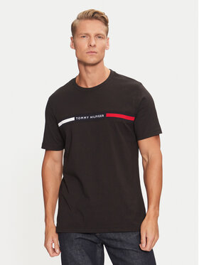 Tommy Hilfiger Tommy Hilfiger T-shirt MW0MW36498 Nero Regular Fit