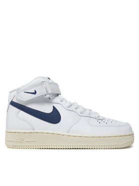 Nike Sneakersy Nike Air Force 1 '07 Mid DD9625 105 Biela