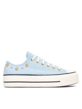 Converse Кеди Converse Chuck Taylor All Star Heathered Glam A17596C Голубий